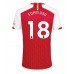 Maillot de foot Arsenal Takehiro Tomiyasu #18 Domicile vêtements 2023-24 Manches Courtes